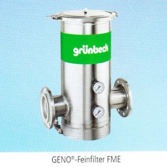 GENO -Microfiltro mod. FME Microfiltro in acciaio per artigianato ed industria.