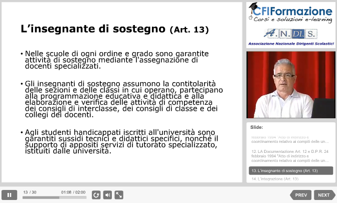 VIDEO-LEZIONI: on-line 24h su 24, focus e spiegazioni dei contenuti principali da studiare per le prove TEST E ESERCITAZIONI: oltre 6.