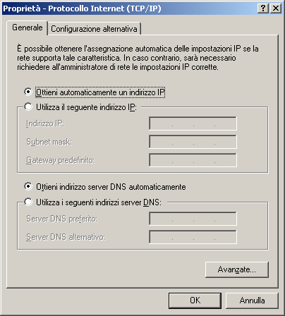 2. Fare clic con il tasto destro del mouse sulla Connessione rete senza fili e selezionare la voce Proprietà, appare : 3.