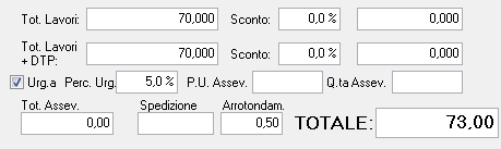 Scheda e Del: compilati in modo automatico dal preventivo verrà creata una scheda lavori. Cliente: scelta di un cliente fra quelli inseriti all interno del database.