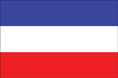 6 LA SERBIA 6.1 La storia Figura 13: La bandiera della Repubblica di Serbia (http://www.33ff.com/flags/bandieremondo/bandiera_serbia-e-montenegro.html).