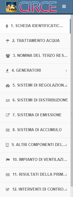 Esistono 2 tipi di schede A contenuto statico: schede con un numero fisso di elementi (es. 1,2,7 ). A contenuto variabile: schede contenenti un numero variabile di elementi (es. 3,4,5 ).