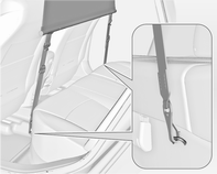 90 Oggetti e bagagli Cinturini schienali dei sedili posteriori reclinati e i cuscini sollevati, dietro i sedili anteriori. Non si devono trasportare passeggeri dietro la rete di sicurezza.