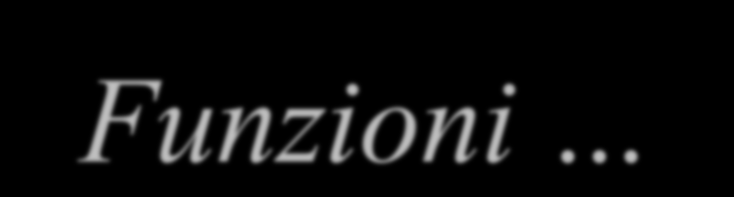 Funzioni L attitudine alla divisione, non implica che le cellule di questi tessuti continuino a dividersi incessantemente.