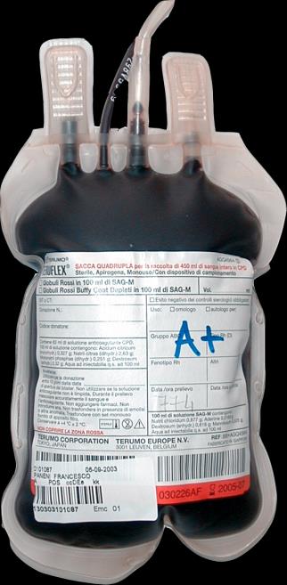 Art. 3 Donazione di sangue, emocomponenti e cellule
