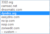 Figura 70 - Backup and Firmware Per l impostazione del servizio del servizio Dinamic DNS andare sotto Services, Dinamic DNS.