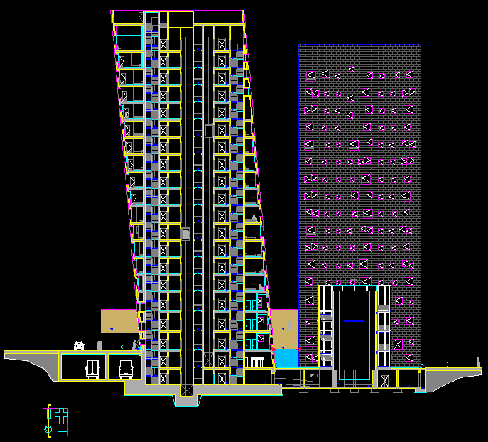 Sezione: torre 2 (h = 72 m) Ottimizzazione del rapporto S/V,