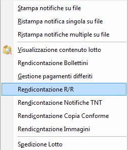 5. NEW - RENDICONTAZIONI NOTIFICHE SERVICE Per quanto riguarda le rendicontazioni Service delle notifiche è stata realizzata una modifica di Concilia in modo da gestire in automatico le vecchie e