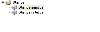 STAMPE Stampe Questa opzione consente di stampare i dati contenuti nelle denunce mensili elaborate. L utente può scegliere tra due opzioni possibili: 1.