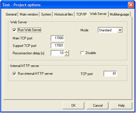 Questa applicazione deve essere installata e mandata in esecuzione sulla stazione Server (es. SERVER - IP Address: 19