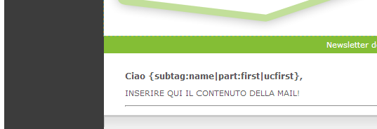 INVIARE MAIL A TUTTI I CLIENTI 1) Accedi al pannello di amministrazione (vedi su) 2) Clicca