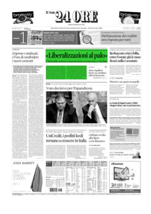 Quotidiano Milano Diffusione: 291.405 Lettori: 1.015.