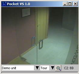 3. Manuale per l utente PocketVS è un programma semplice ed intuitivo che permette la visione delle immagini del video in diretta di una unità VS.
