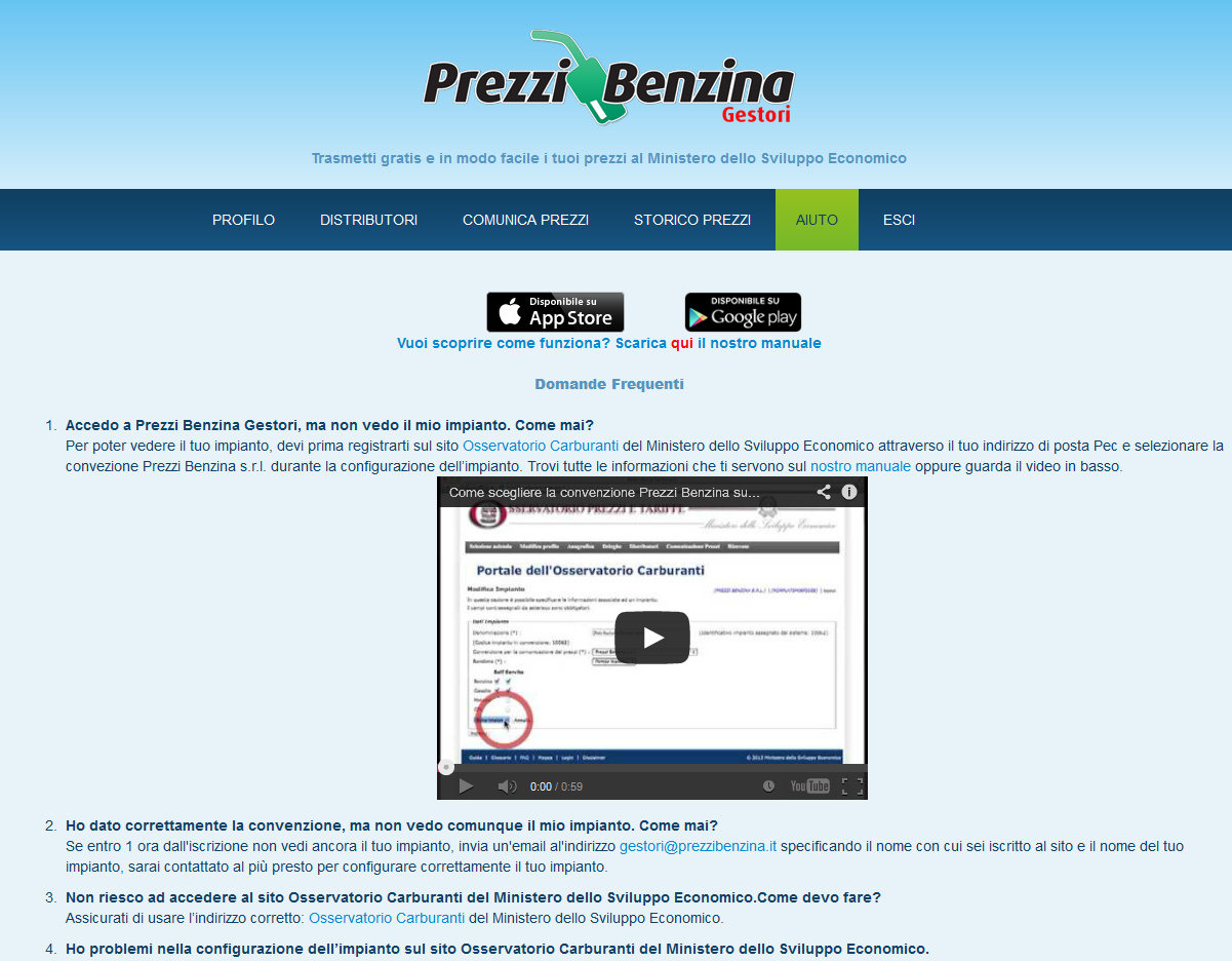 1.2 Accesso L accesso al portale avviene inserendo email e