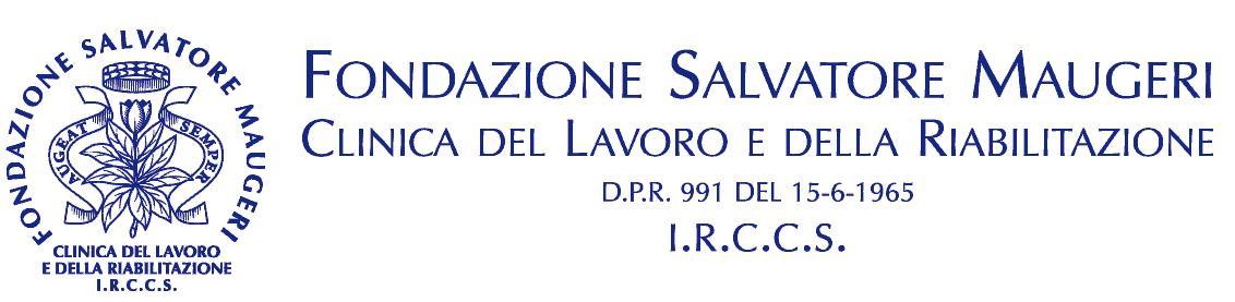 Istituto Scientifico di Pavia Sede di Via Salvatore Maugeri 10 La TC