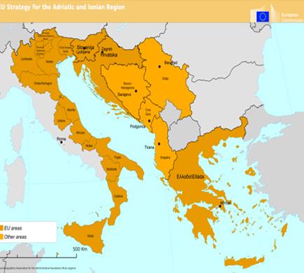 membri (Croazia, Grecia, Italia e Slovenia) Attuato un piano d'azione Risorse a disposizione: fondi strutturali, INTERREG V, altri fondi