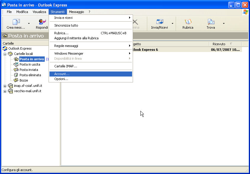 Outlook-Express - POP3 o IMAP?