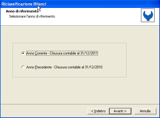 Se si sceglie da piano dei conti i periodi creati saranno prelevati dall impostazione presente