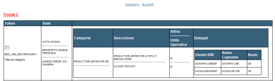 In questa fase si avrà la possibilità di eliminare il documento appena inserito in caso di errore. E inoltre possibile inviare al sistema anche un documento di identità.