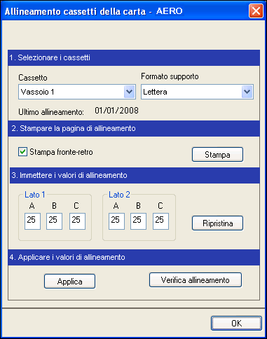 COMMAND WORKSTATION, WINDOWS EDITION 23 PER ALLINEARE LE PAGINE PER LA STAMPA 1 Nella finestra Lavori attivi, selezionare l unità Integrated Fiery Color Server collegata per cui si desidera eseguire