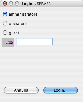 COMMAND WORKSTATION, MACINTOSH EDITION 35 Se non è stata trovata alcuna unità Integrated Fiery Color Server mediante la ricerca manuale, fare clic sulla scheda Ricerca automatica e quindi su Avanzata