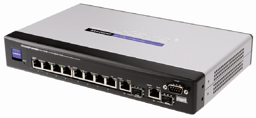 Cisco SRW208MP Ethernet Switch a 8 porte 10/100: WebView/Max PoE Cisco Small Business Managed Switches Switching sicuro, affidabile e intelligente con PoE per le piccole imprese in espansione