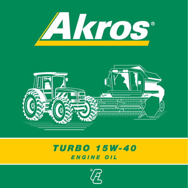 AKROS TURBO 15W-40 Cod. 2253 Oli motore per trattori e macchine agricole di elevate prestazioni con motore turbo o aspirato di ogni tipo e potenza.