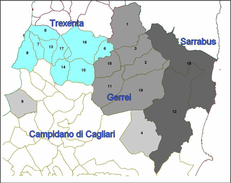 Il territorio del GAL SGT Punti di forza È un territorio vasto con elementi attrattivi di rilievo e fortemente