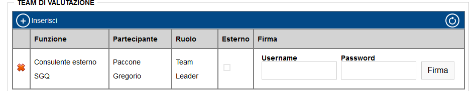 1. Clicca sul simbolo per eliminare la NC definitivamente (operazione consentita solo al Lead auditor) 2. Clicca su Modifica per cambiare le informazioni 3.