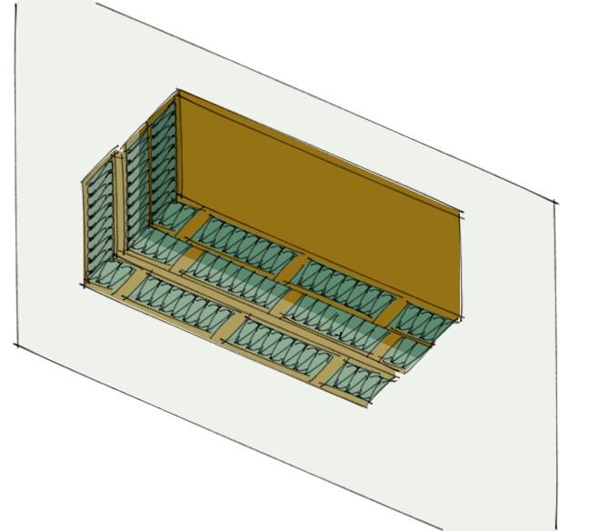 assemblaggio di due materiali: -