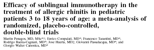 Penagos M et al Ann Allergy