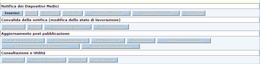 Dettaglio campi Ricerca DM Nome Campo Ricerca su tutti i DM Ricerca i DM in To-do list Progressivo di sistema attribuito al DM Descrizione se selezionato, consente di estendere la ricerca su tutti i