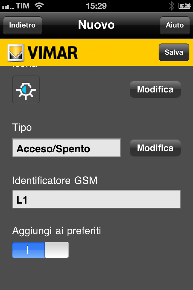 4.3 Schermata di configurazione di un dispositivo da comandare Mediante questa videata è possibile inserire le informazioni relative ad un dispositivo da comandare (fig. 5 e 6).