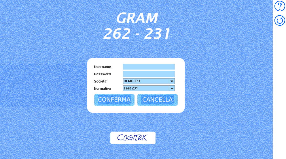 GRAM 231 : un esempio concreto Il Modello GRAM 231, conformemente all approccio metodologico descritto, prevede i seguenti passi logici: 1.