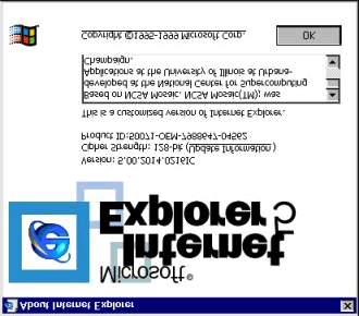 Pag. 16 di 17 7.1 MICROSOFT INTERNET EXPLORER Aprire il browser. Selezionare la voce About Internet Explorer ( Informazioni su Internet Explorer per la versione italiana) dal menu a tendina Help (?