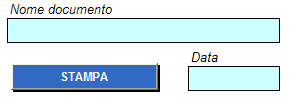 STAMPA Nella parte finale del foglio di lavoro è presente un pulsante di stampa, come indicato nella seguente figura.