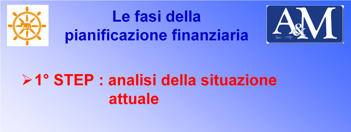 La prima fase della pianificazione finanziaria