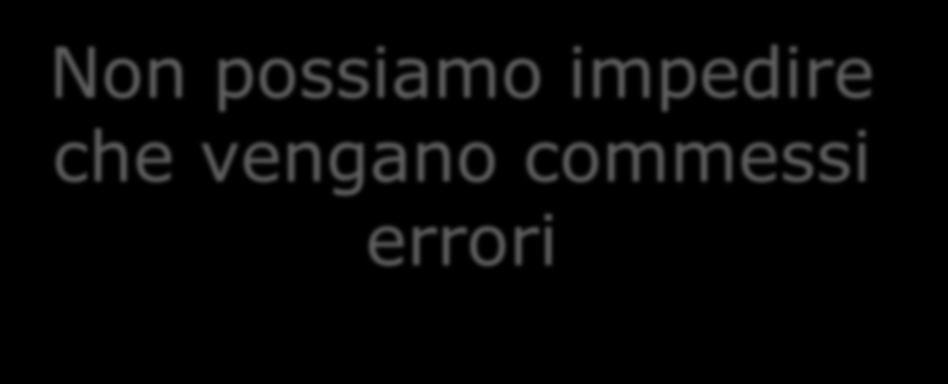 4) Monitoraggio del sistema qualità Cosa vuol dire?