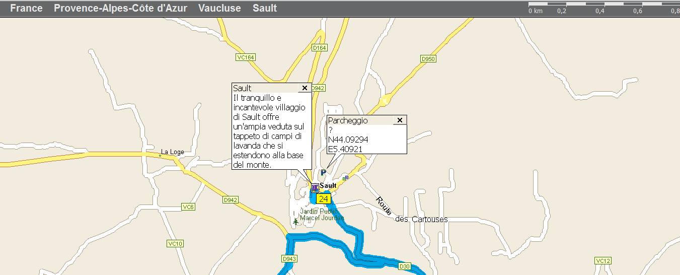 GIORNO 7 Ore 9:00 partenza per Sault, arrivo previsto per 9:25 (Km 25).