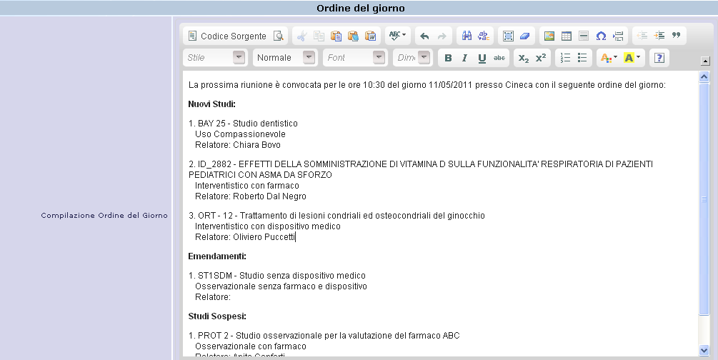 Funzione di preparazione automatica di