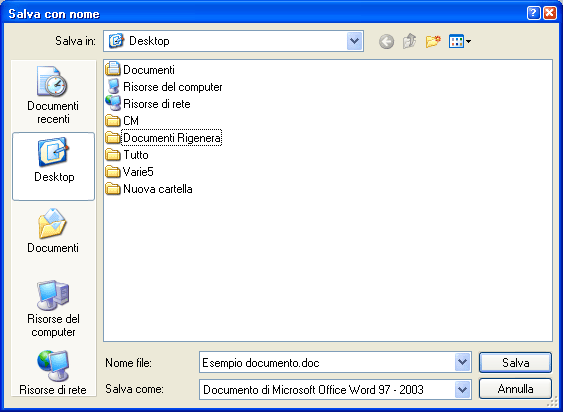 Con questa operazione si attiverà la finestra per il download dei file nel proprio computer (fig.11). Fig.