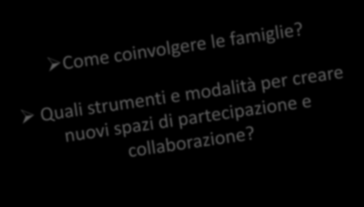 differenze, lavorando su elementi familiari al bambino e alla sua