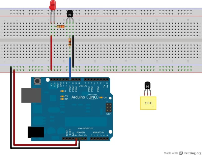 Led e corrente: lo schema Led e