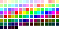 Tonalità di colore Quantizzazione ad 1 bit immagini monocromatiche