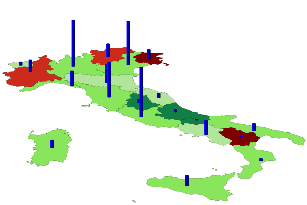 10 Stranieri in Italia Le entrate valutarie per regione Anno 2011 +1,1% -3,0% +11,1% +5,4% -0,6% +3,1% +10,1% -11,8% +5,8% +2,1% +19,2% +5,2% +19,5% +22,8% Variazioni % su 2010 (colore e valori %