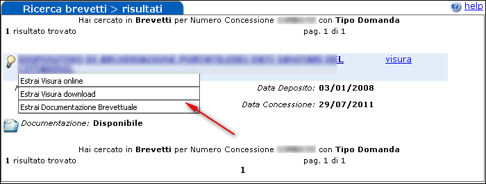 Ricerca Brevetti Tramite questa ricerca è possibile accedere ai dati pubblici relativi ai brevetti depositati.