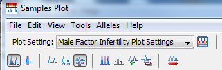 Analisi dei file di pannello del prodotto Male Factor Infertility importati 1.