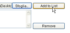 E possibile allegare più file trascinando il mouse per selezionarli o premendo il tasto CTRL mentre si fa clic sul file.