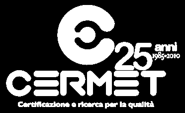 Le origini della Società CERMET è stato fondato nel 1985 per valorizzare l'immagine dell'azienda Italia, rafforzando