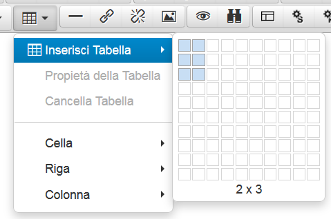 Pagina 11 Tabella base Il metodo più semplice e intuitivo per impaginare documenti Internet è usare le Tabelle. Costruisco una tabella così definita: Cioè 3 righe per 2 colonne7.